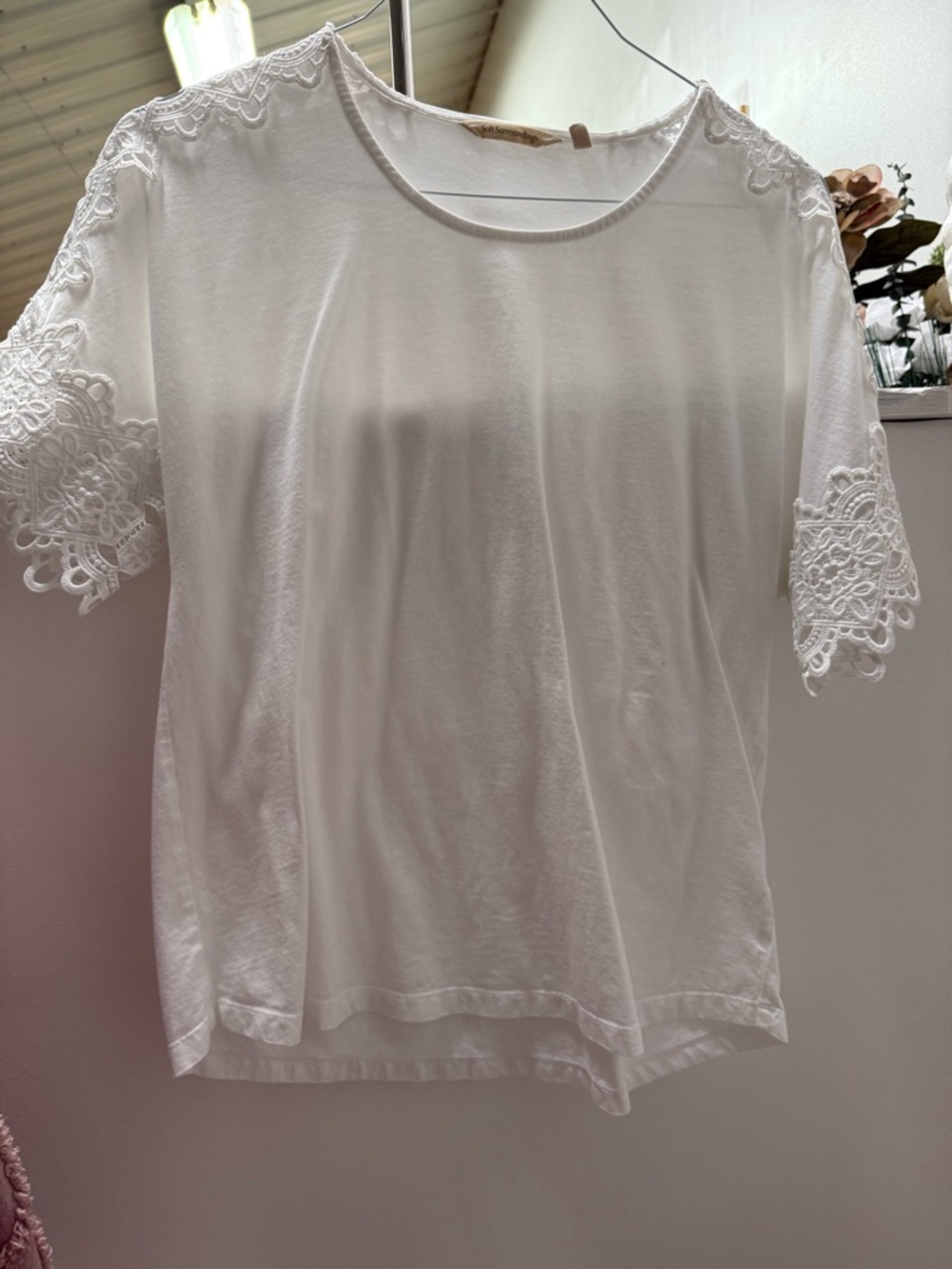 Cotton & Lace Top